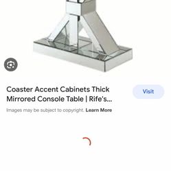 Mirrored Table$425 Obo No Lowballing