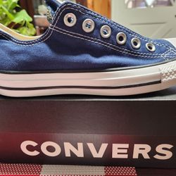 Brand New Navy Blue Converse 