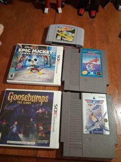 Nintendo games $5 each pick up in Glendale need gone