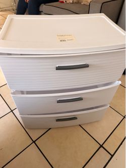 plastic drawer