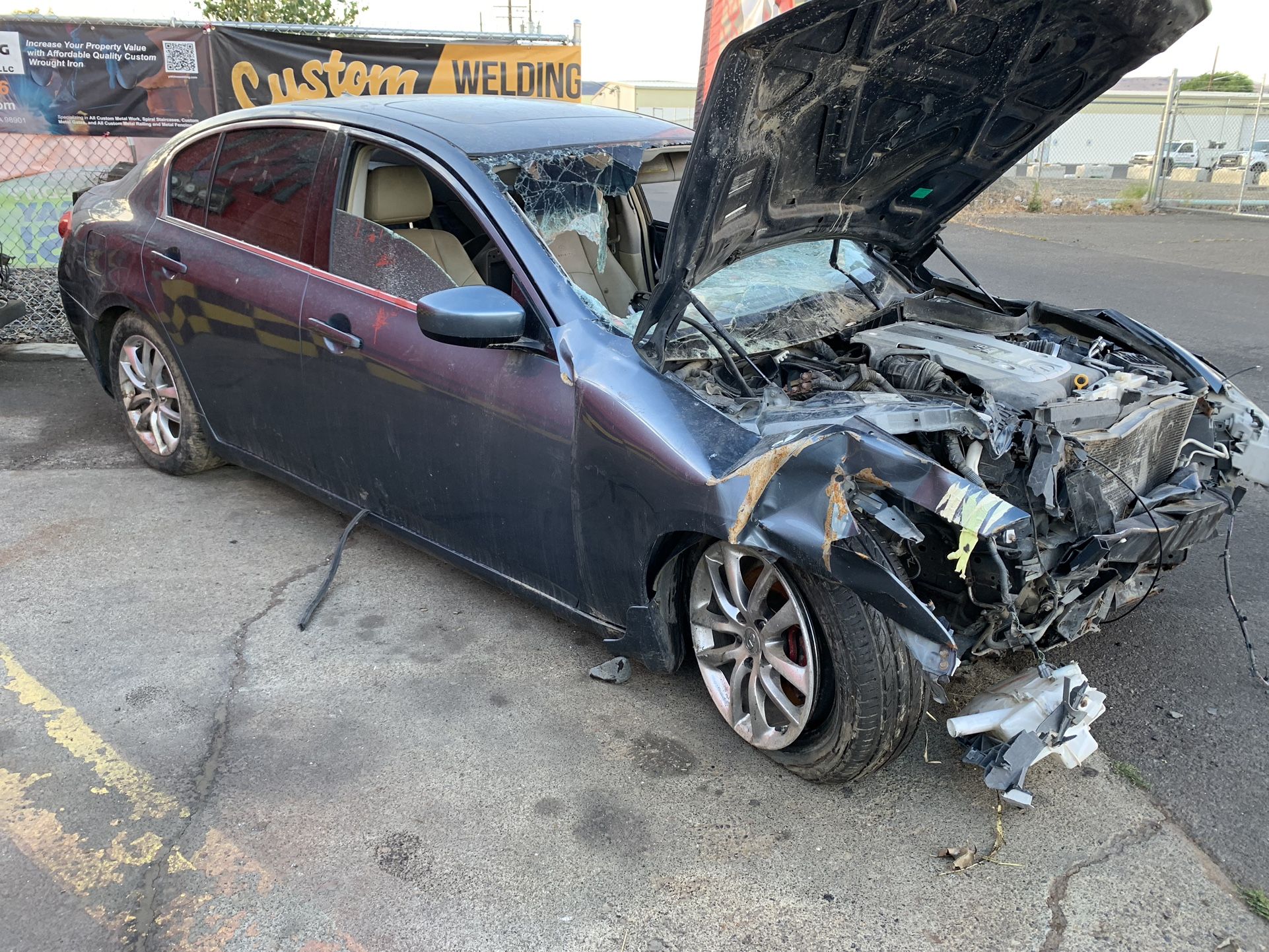 2009 Infiniti G37 3.7L AWD Partout For Parts Only DM For Prices