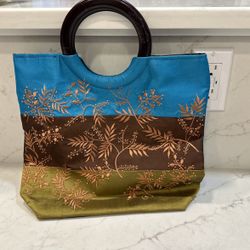 Silk Hand Bag - 100% Silk