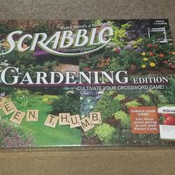 Scrabble Gardening Edition, Brand New 