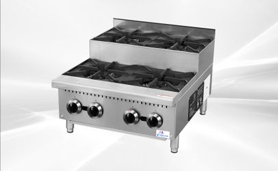 NSF 24 ins Four burner Step hotplate TC-HP24-S