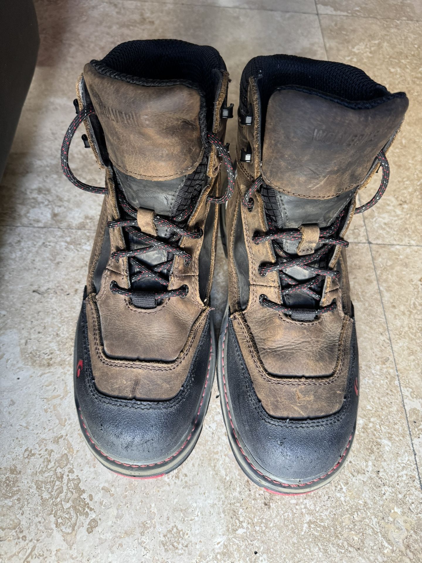 Wolverine Steel Toe Work Boots - Men’s Size 9.5M