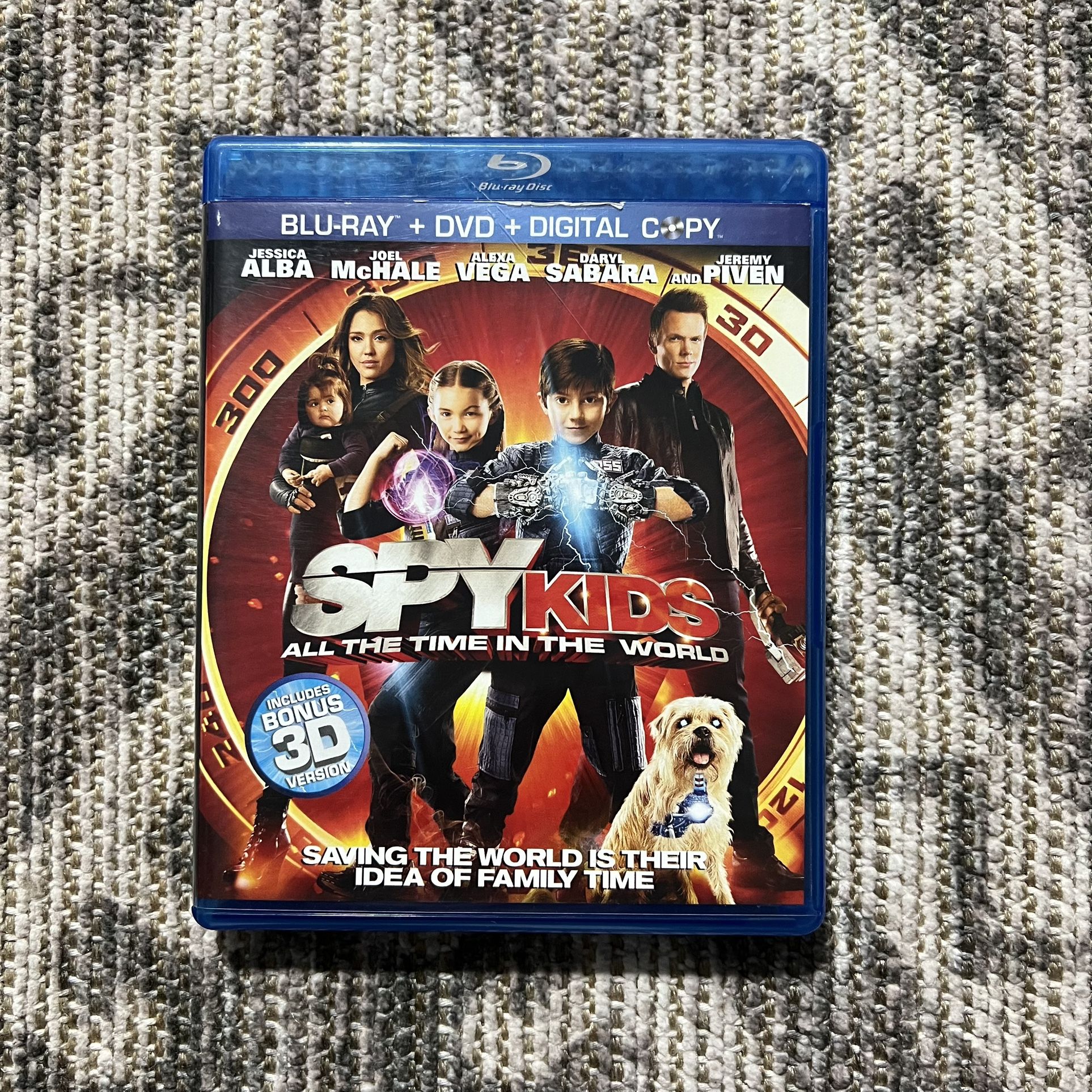 Spy Kids Kid’s & Children’s Blu-ray 3D, blu-ray, DVD & Digital Movie