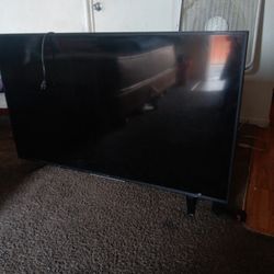 55 inch Sharp TV No Remote