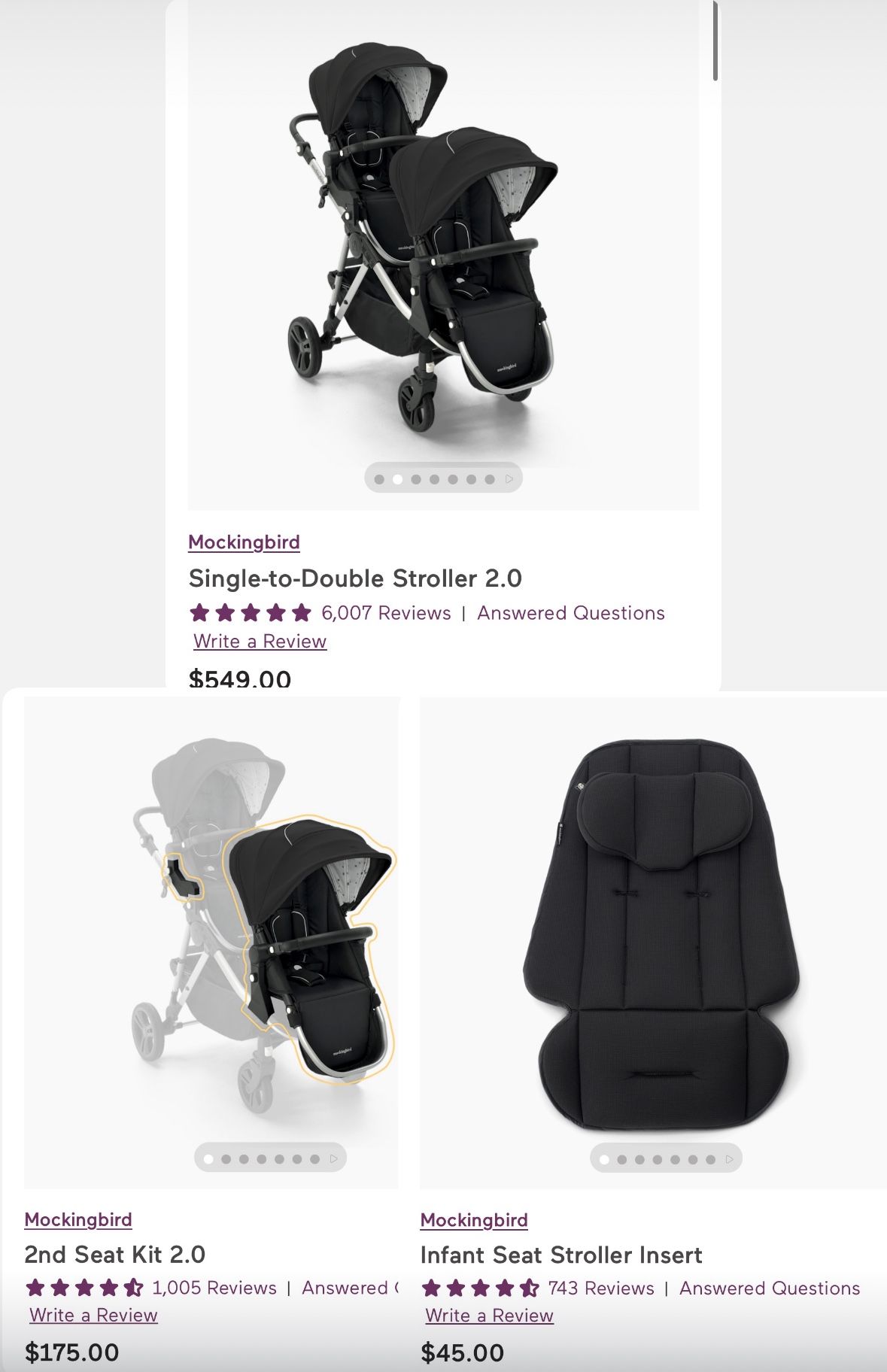 Mockingbird Stroller