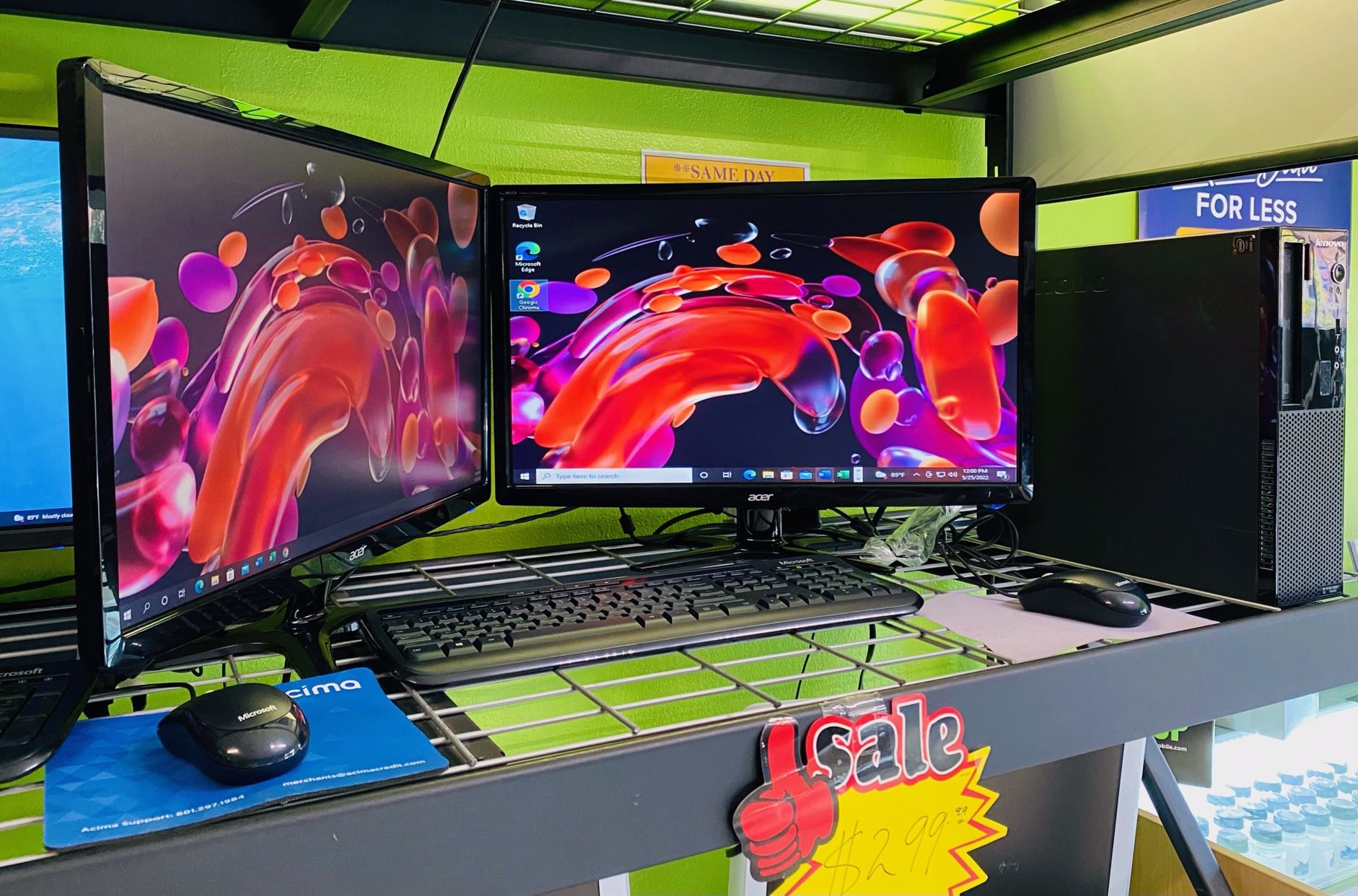 💥🏡WORK FROM HOME DESKTOP 🏡💥 🖥+🖥