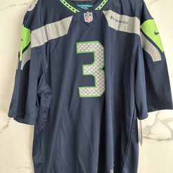 Selling a Russell Wilson On Field Seahawks Nike Jersey 3XL-2XL