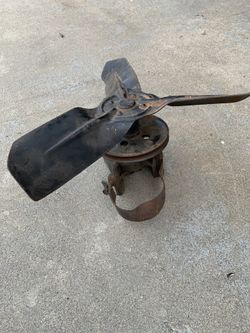 Flatehead Fan blade pulley generator mount