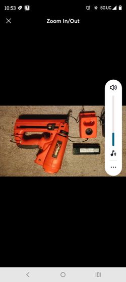 Angled Paslode 16ga trim nailer