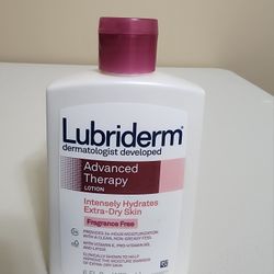 Lubriderm Body Lotion Advanced Therapy Intensely Hydrates Extra Dry Skin 6oz NEW
