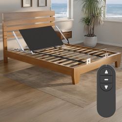 Boyd Sleep Queen Adjustable Bed Kit – Turn Your Mattress & Frame Into Heads-Up Adjustable Base with Powerful Motor, Wireless Remote, Head Incline, Eas