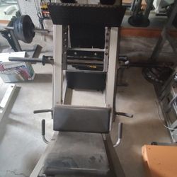 Vintage Leg Press Machine 