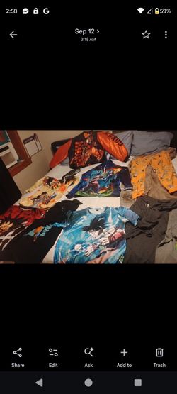 Dragon Ball Z clothes
