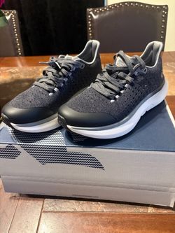 Rabbit Running Sneakers Dark Gray White