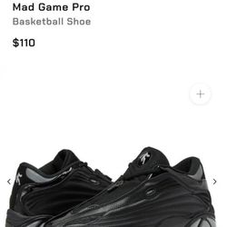 Basketball Shoes And1 Mad Game Pro
