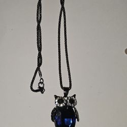 Vintage Owl Necklace