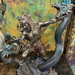 Hercules Statue With Hydra 