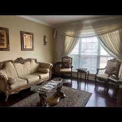 Luxury 6 Piece Living Room Set 