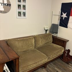 Flex Steel Couch And Love Seat