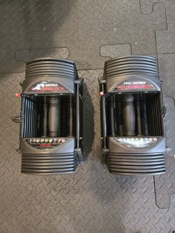 Powerblocks Pro 50 Urethane Coated Adjustable Dumbbells