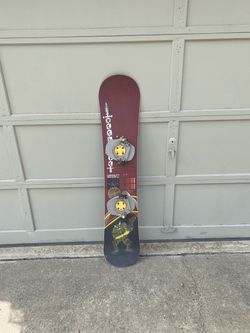 Snowboard with Bindings - Size 156cm