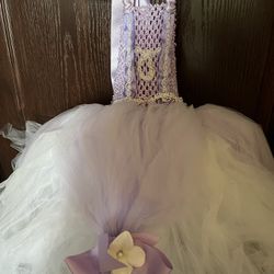 Lilac Tulle Dress