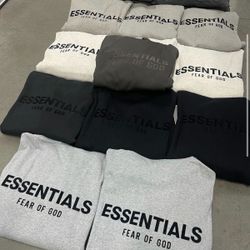 Essiantals hoodie vendor 