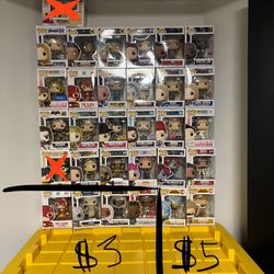 $3 & $5 Funko Pops