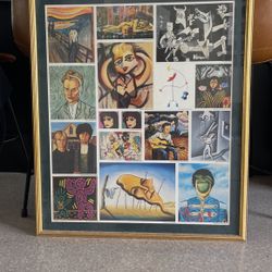 Musician Abstract Expressionism Concept Print 