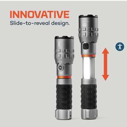 NEBO SLYDE KING 4K WORK LIGHT & FLASHLIGHT (4,000 Lumens)