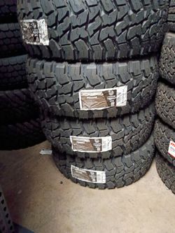 35×12.50R22 LT PEGASUS MTX NEW tires and for 4 llantas nuevas instaladas y balanceadas open day 7