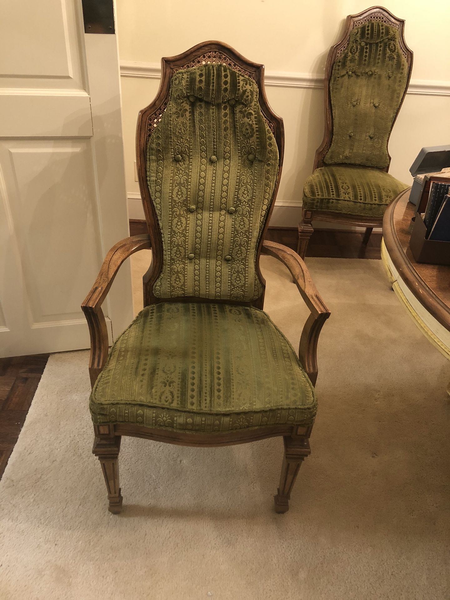 6 chairs $175