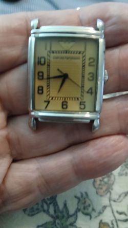 Emporio Armani Square Watch Head