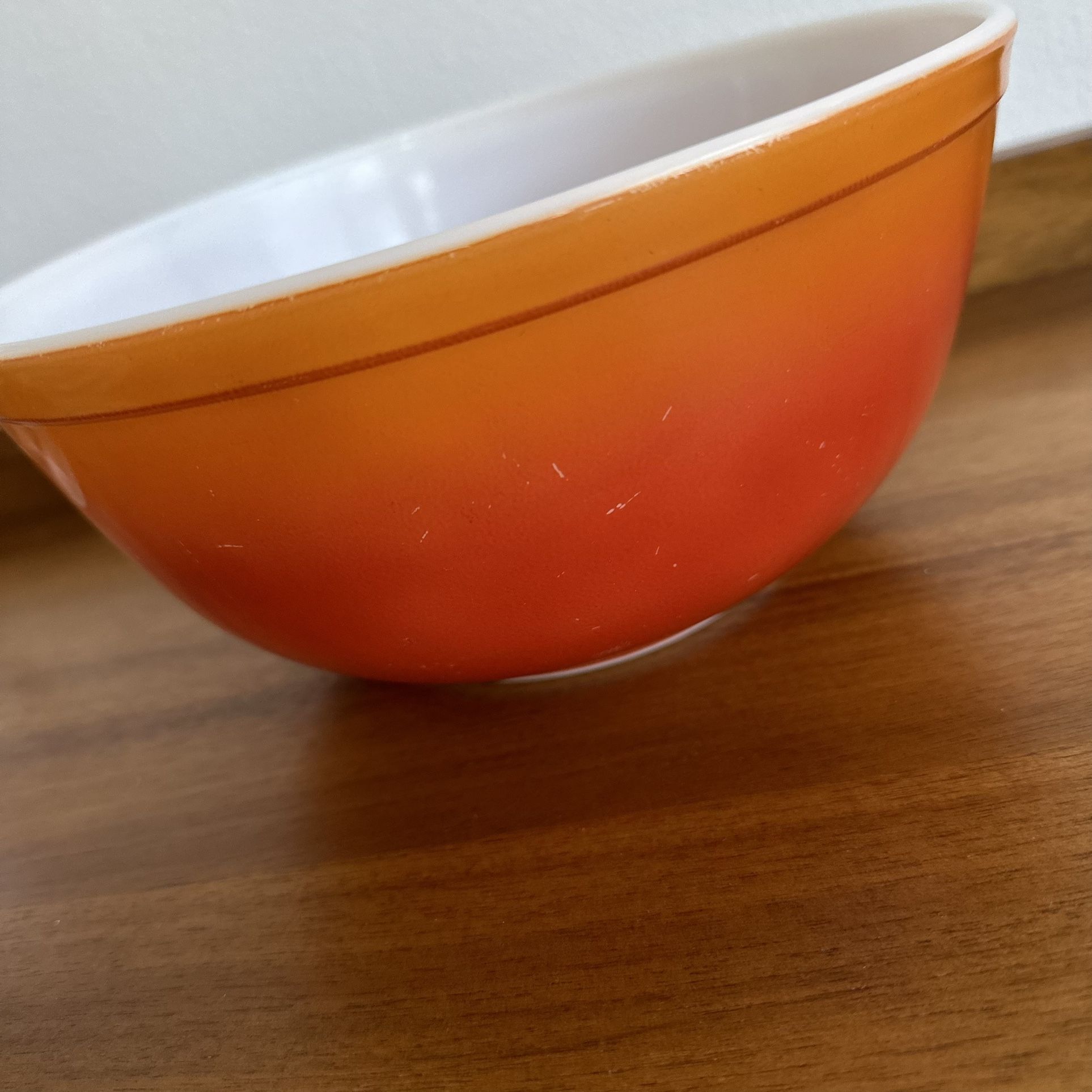 Vintage Pyrex Flameglo 403