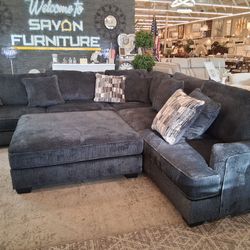 Plush comfortable sectional