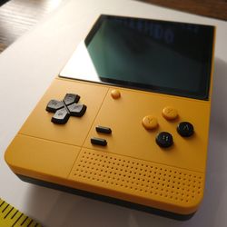 Retroid Pocket Classic Handheld 6+128GB Custom Yellow Black Color