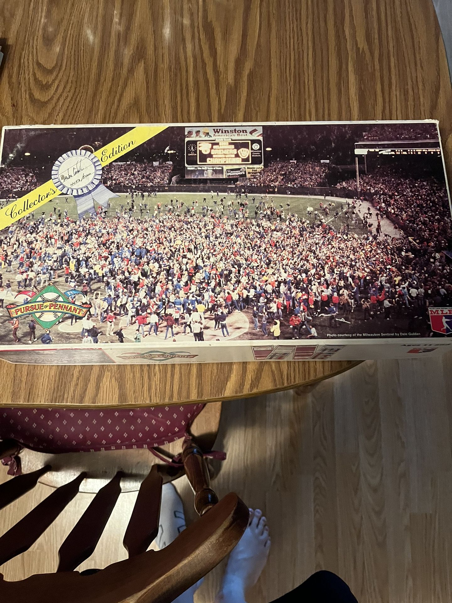 Pursue The Pennant 1985 Board Game Collectors Edition 4053 Of 5000 Complete Rare!