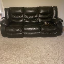Two Reclining Sofas 