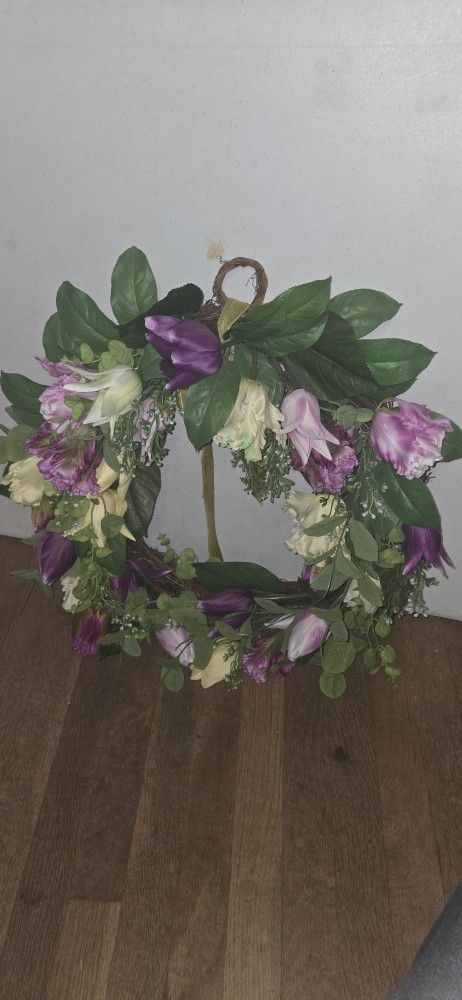 Corona Para Puerta - Flower Door Hanger