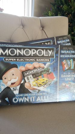 Monopoly Super Electronic Banking Game