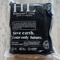 **BRAND NEW** Hawmam Linen 6 Piece Premium Bath Towels Set, Original Turkish Cotton, Includes 2 Bath Towels, 2 Hand Towels, 2 Washcloths, Color White