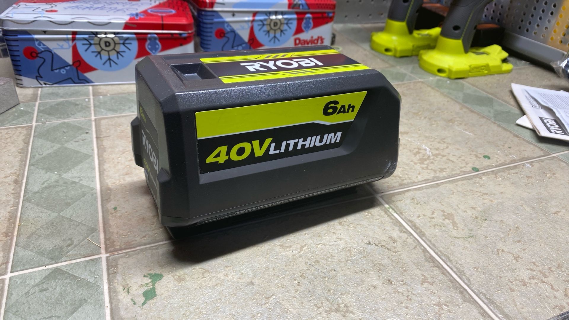 Ryobi Battery