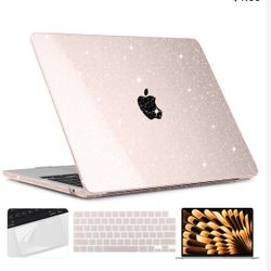 M4 MacBook Air 13.6 inch Case 2025-2022 Release M4 A3240 M3 A3113 M2 A2681, Plastic Hard Shell & Trackpad Film & Keyboard