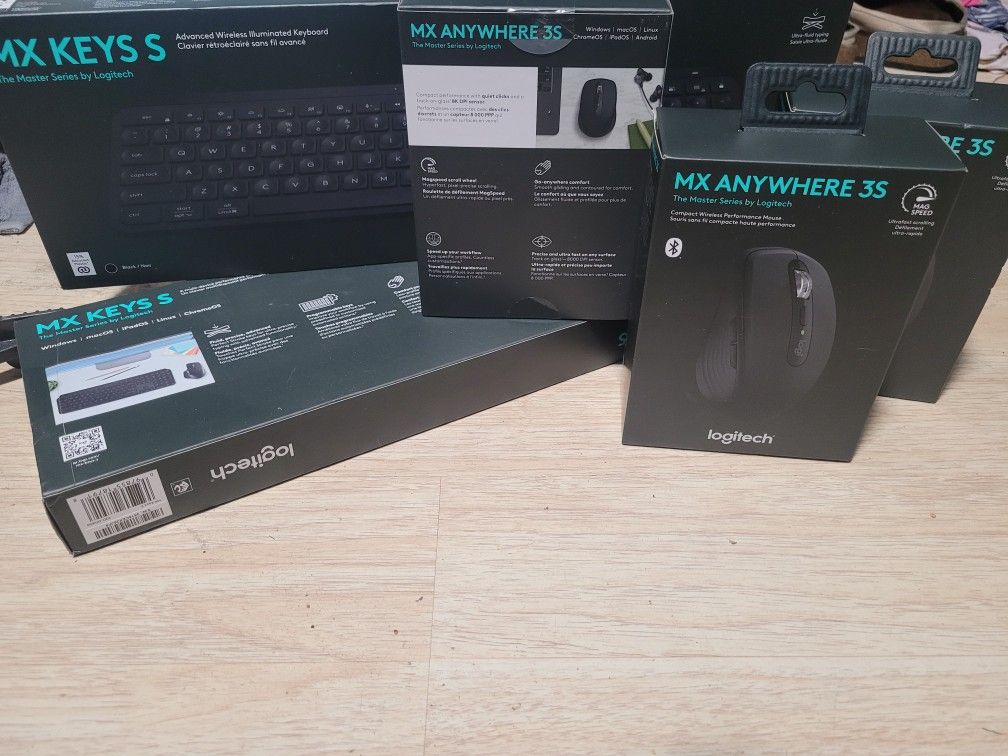 MX KEYS S BY LOGITECH KEYBOARD BLACK