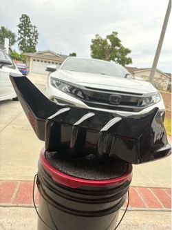 Rear 10th civic hatchback diffuser