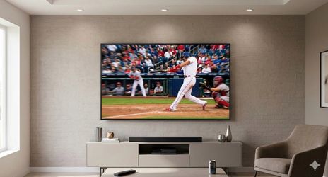 Samsung 75" Smart LED TV – Wall Mounted – Excellent Condition!
