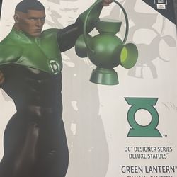 Rare Dc Delux Statue Figure Green Lantern For Sale 
